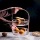 Стеклянная ваза для фруктов TZ-15